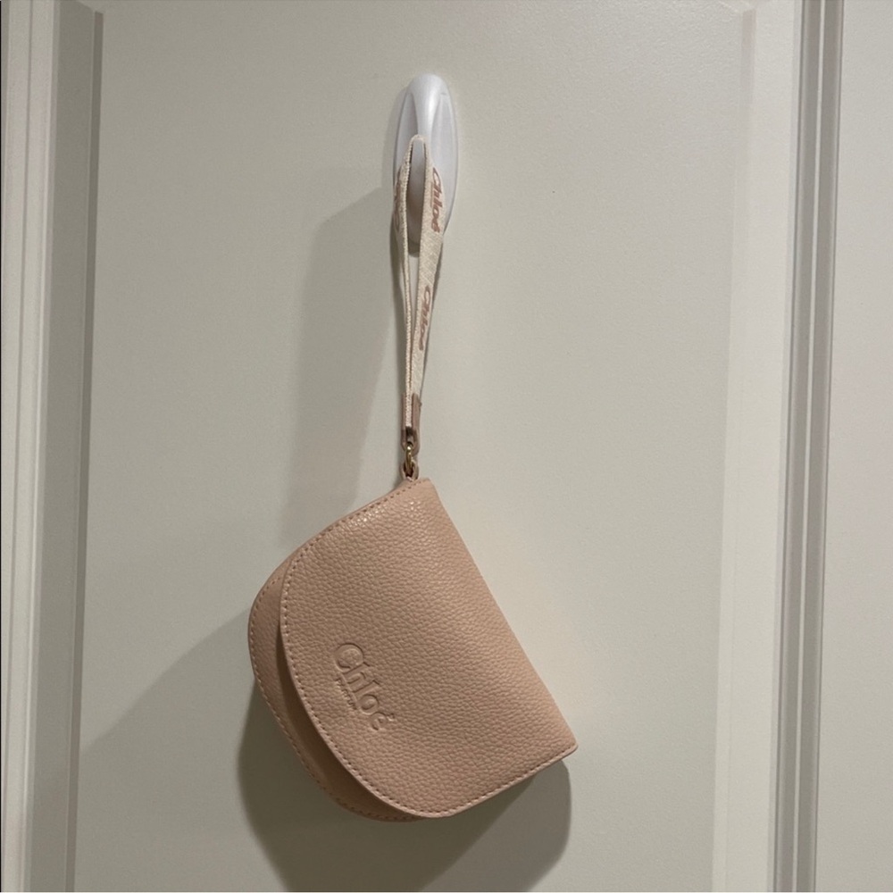 Chloe Pink Wristlet Clutch - Picture 13 of 15